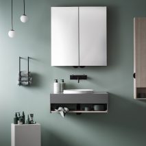 Note Design Studio create compact bathroom furniture for Lagom