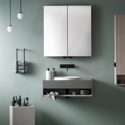 Note Design Studio create compact bathroom furniture for Lagom