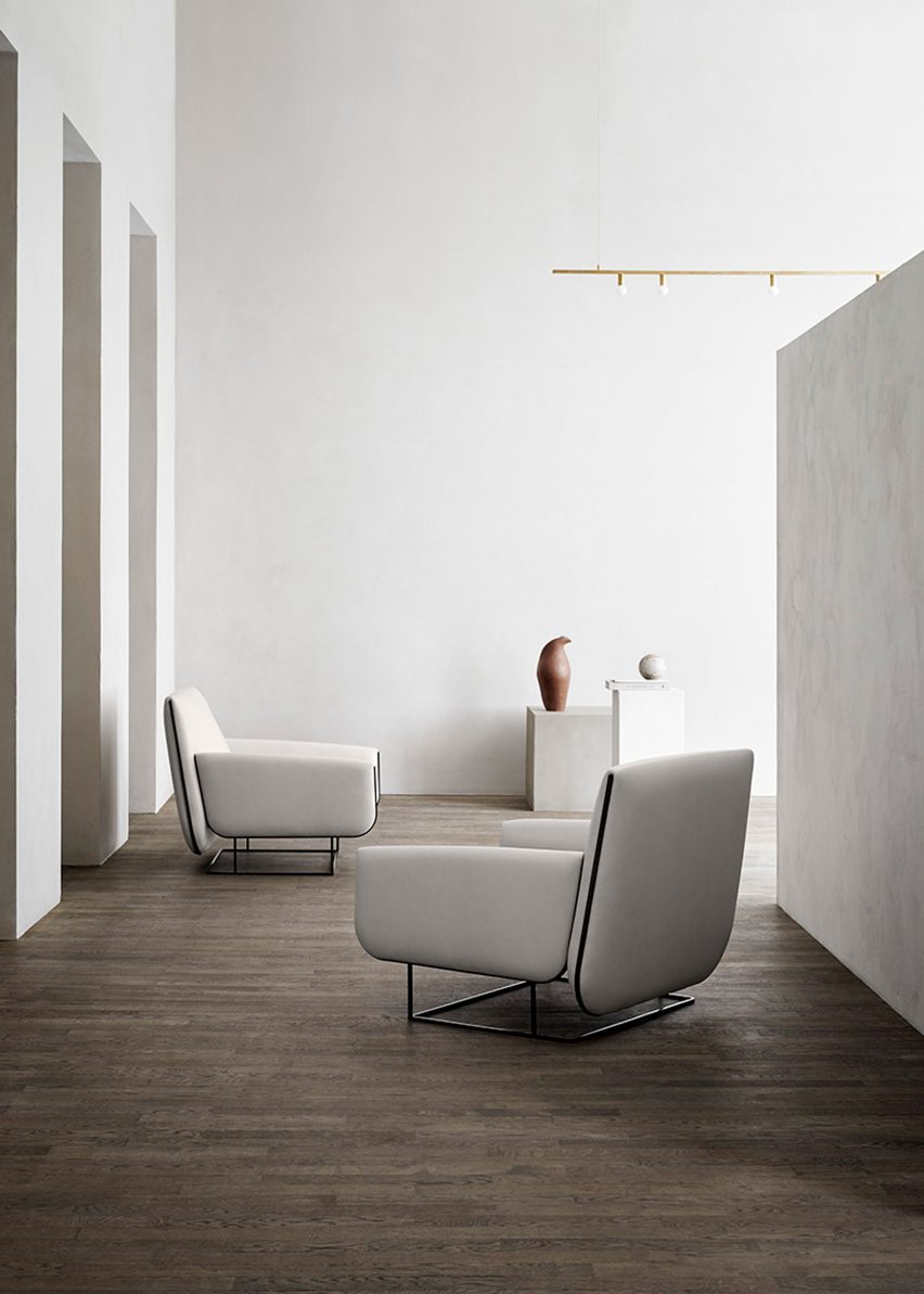 Erik Jørgensen's Ovo easy chair recalls folded sheets of fresh pasta