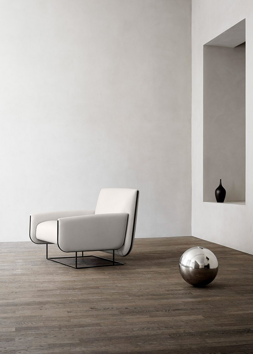 Erik Jørgensen's Ovo easy chair recalls folded sheets of fresh pasta