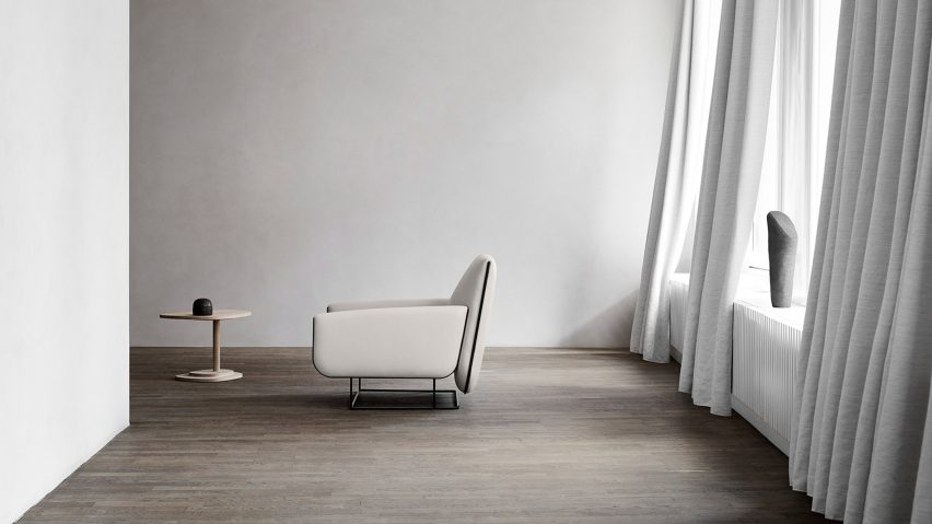 Erik Jørgensen's Ovo easy chair recalls folded sheets of fresh pasta