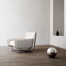 Erik Jørgensen's Ovo easy chair recalls folded sheets of fresh pasta