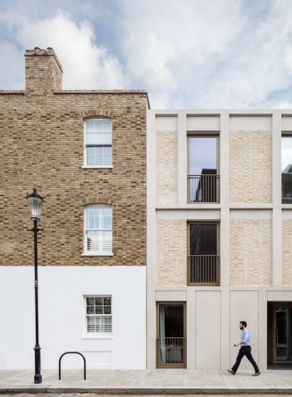 Haptic Architects completes contemporary apartment block in Chelsea conservation area