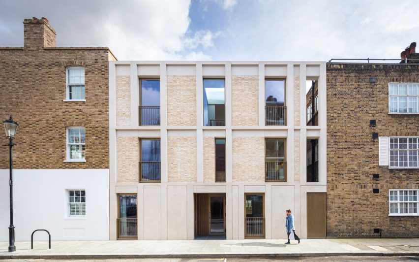 Haptic Architects completes contemporary apartment block in Chelsea conservation area