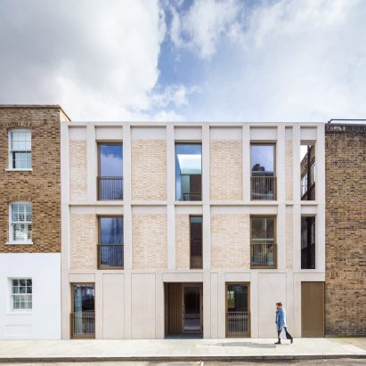 Haptic Architects completes contemporary apartment block in Chelsea conservation area