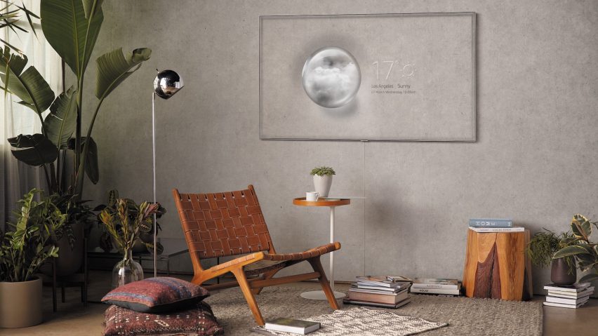 Dezeen and Samsung launch €29,500 competition to design TV Ambient Mode