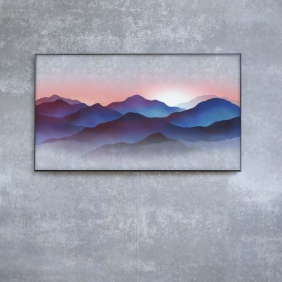 Samsung introduces Ambient Mode allowing TVs to blend into the wall