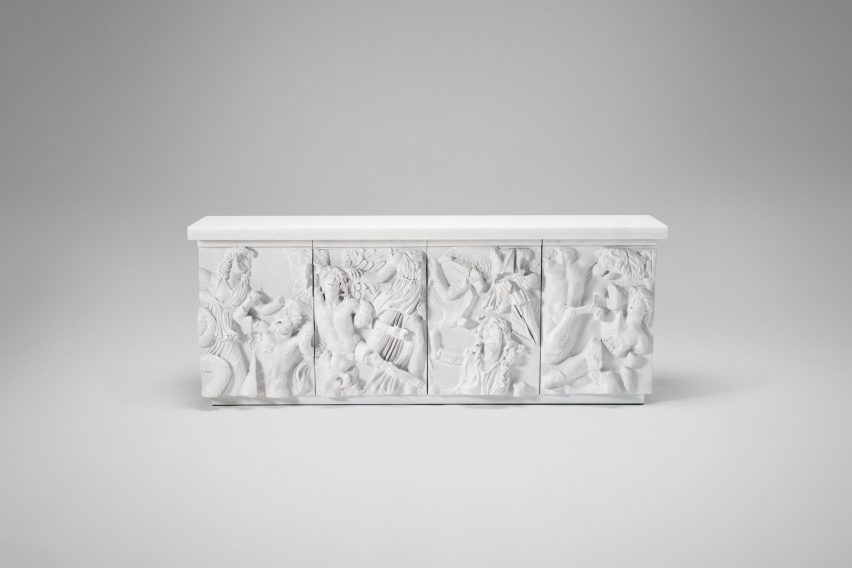 Sebastian Errazuriz "steals" classical artworks to create furniture