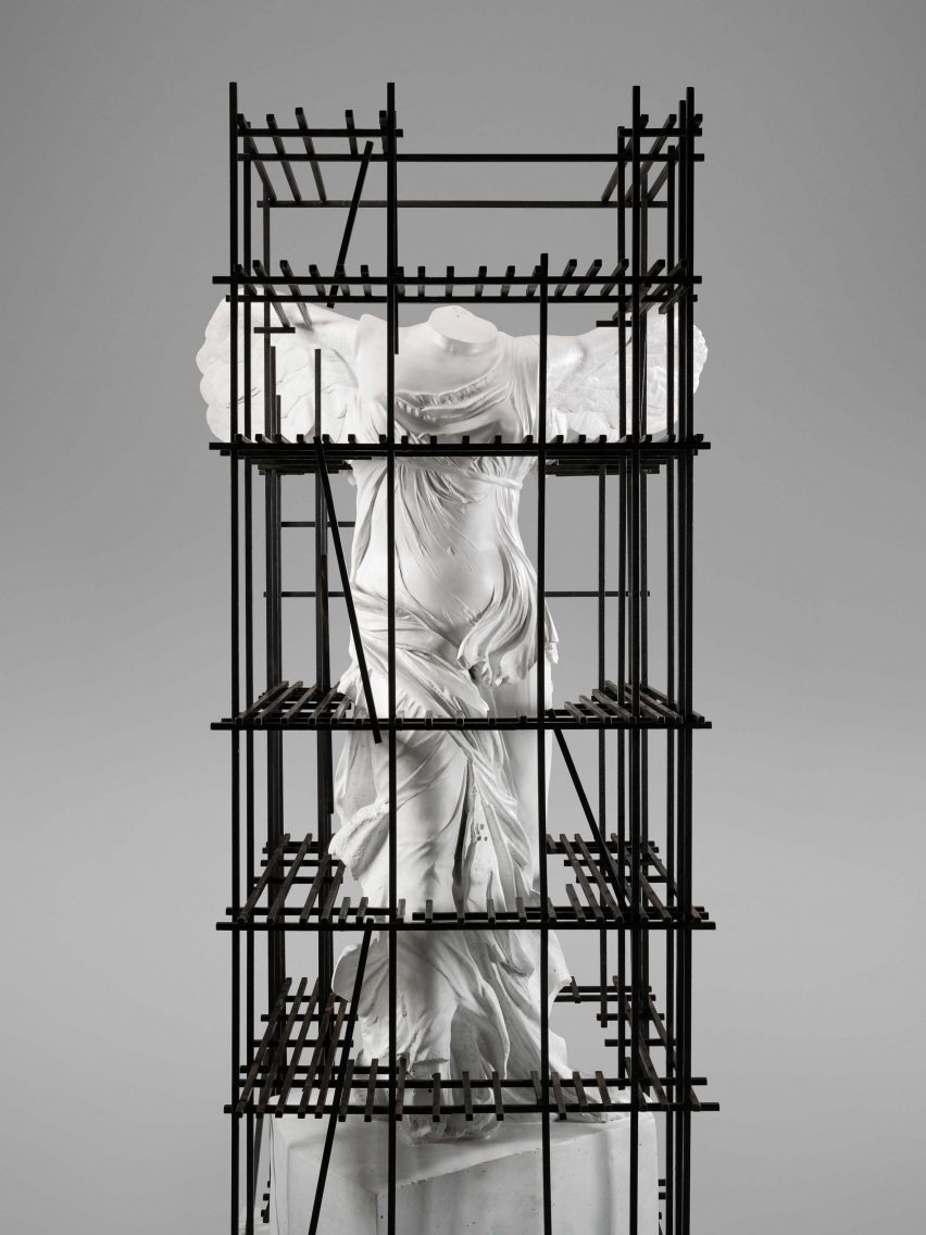 Sebastian Errazuriz "steals" classical artworks to create furniture