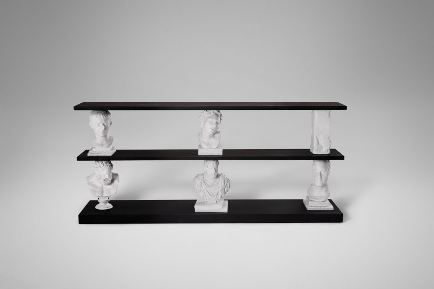 Sebastian Errazuriz "steals" classical artworks to create furniture