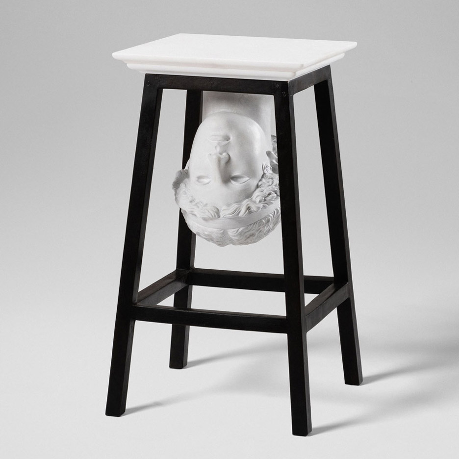 Sebastian Errazuriz "steals" classical artworks to create furniture