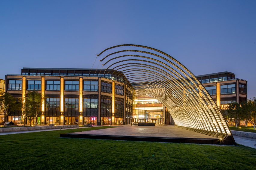 Jiakun Architects completes first foreign Serpentine Pavilion in Beijing