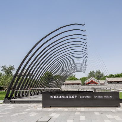 Jiakun Architects completes first foreign Serpentine Pavilion in Beijing