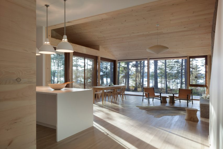 Somes Sound House by Matthew Baird Architects