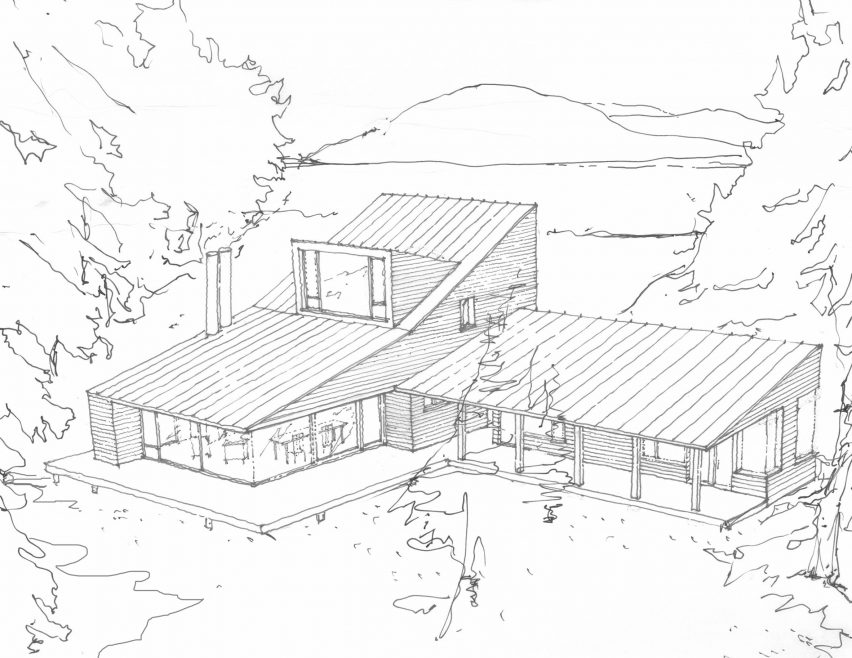 Somes Sound House by Matthew Baird Architects