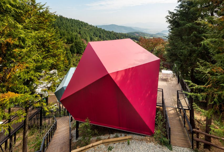 South Korean glamping resort offers holidaymakers a touch of “minimalist luxury”