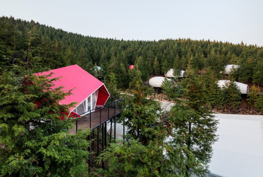 South Korean glamping resort offers holidaymakers a touch of “minimalist luxury”