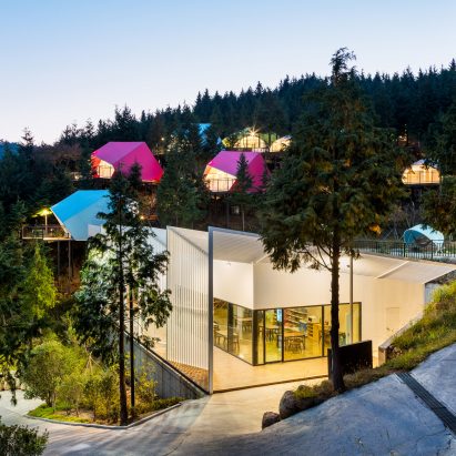 South Korean glamping resort offers holidaymakers a touch of “minimalist luxury”