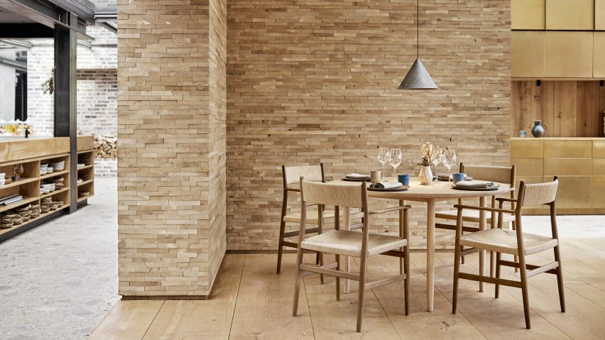 Studio David Thulstrup designs furniture for Copenhagen restaurant Noma