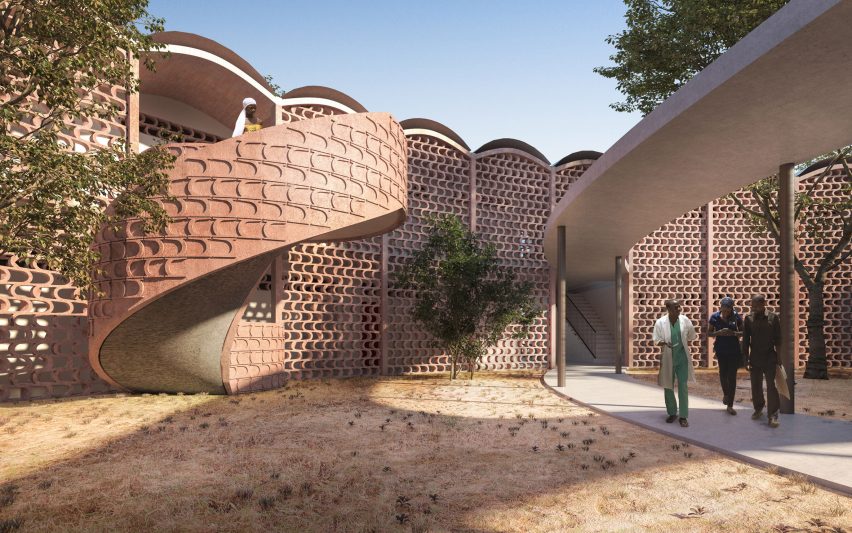 Tambacounda Hospital extension by Manuel Herz Architects