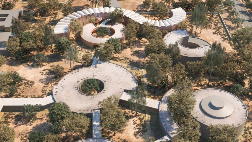 Tambacounda Hospital extensionby Manuel Herz Architects
