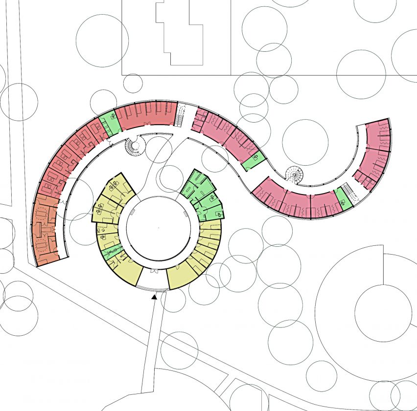 Tambacounda Hospital extensionby Manuel Herz Architects