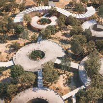 Manuel Herz Architects plans S-shaped extension to Senegalese hospital