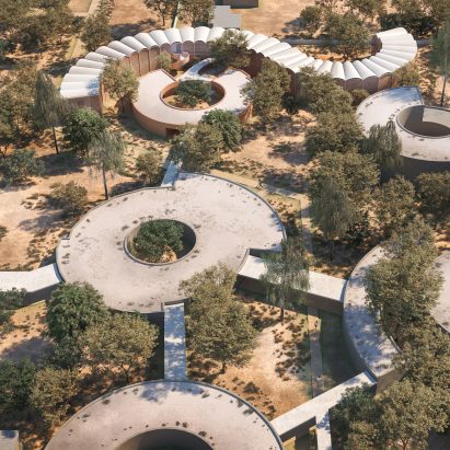 Manuel Herz Architects plans S-shaped extension to Senegalese hospital
