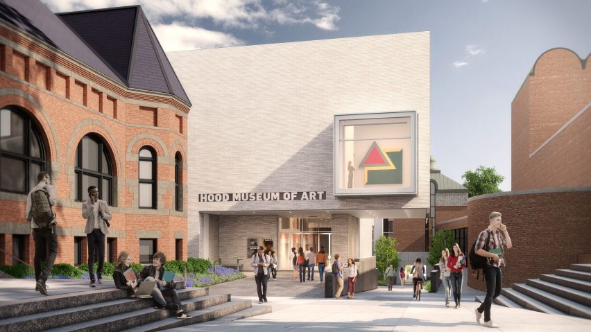 Tod Williams Billie Tsien’s Hood Museum overhaul will “knit together” its postmodern predecessor