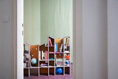 Unfolding Pavilion at Venice Architecture Biennale sees derelict 1980s flat transformed back into a family home