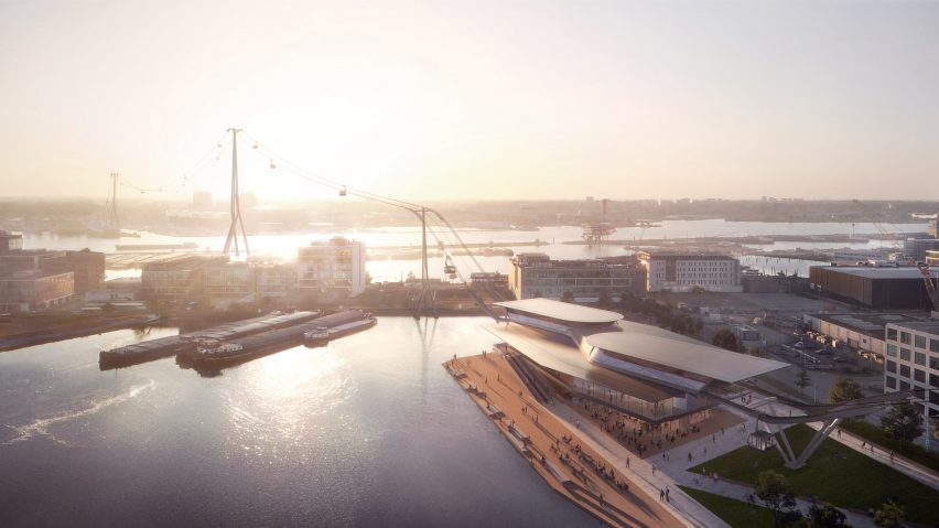 UNStudio reveals designs for Amsterdam cable car