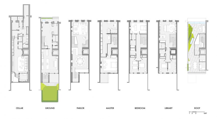 Upper East Side Townhouse by MKCA