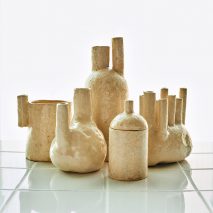 Central Saint Martins graduate creates decorative vessels glazed with human urine