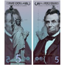 US dollars by Andrey Avgust
