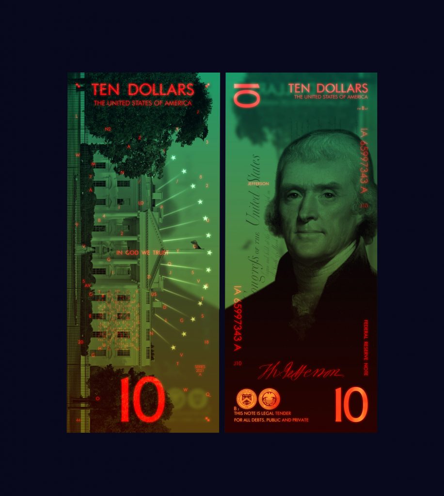 US dollars by Andrey Avgust