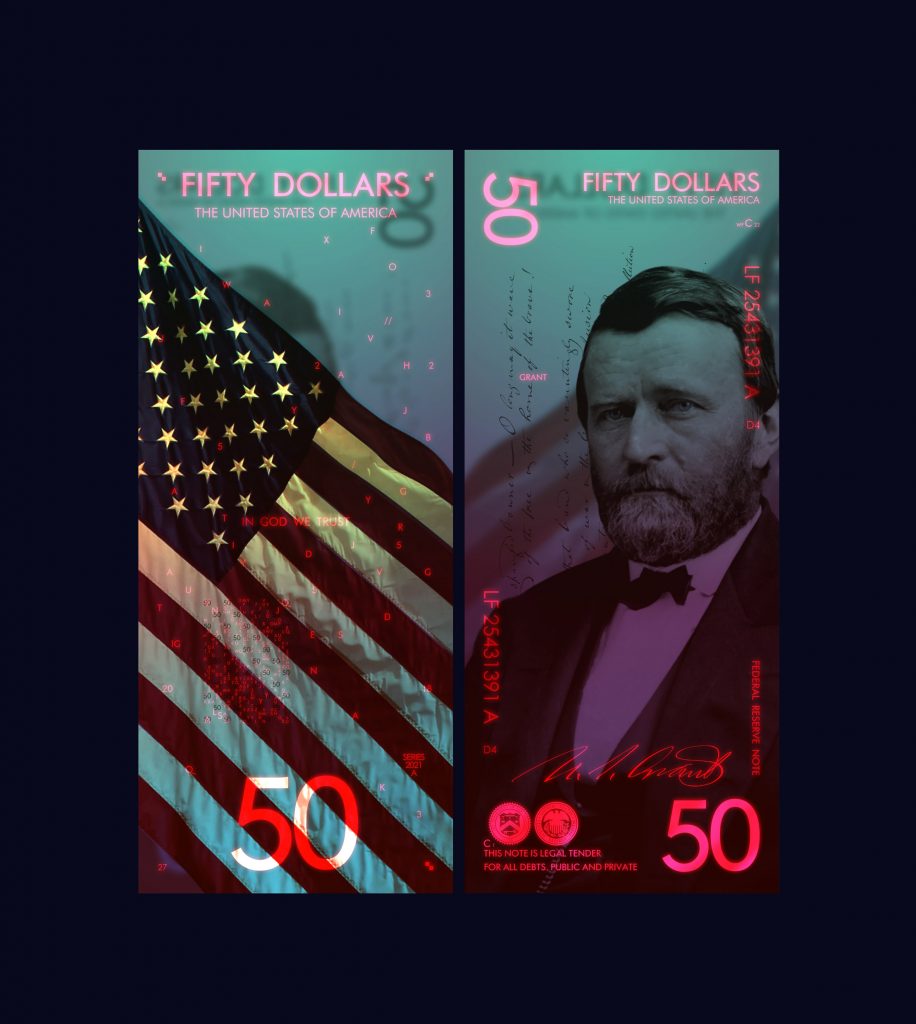 US dollars by Andrey Avgust