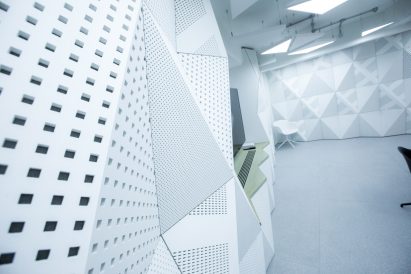 Mailen Design's new showroom for Knauf in Clerkenwelll