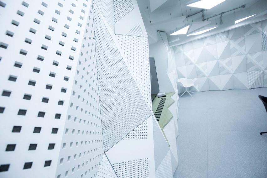 Mailen Design's new showroom for Knauf in Clerkenwelll