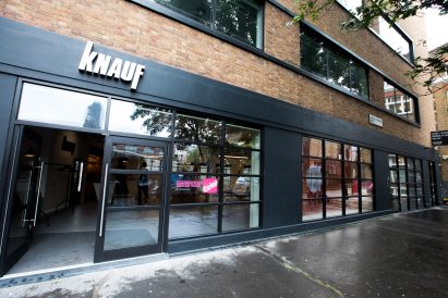 Mailen Design's new showroom for Knauf in Clerkenwelll