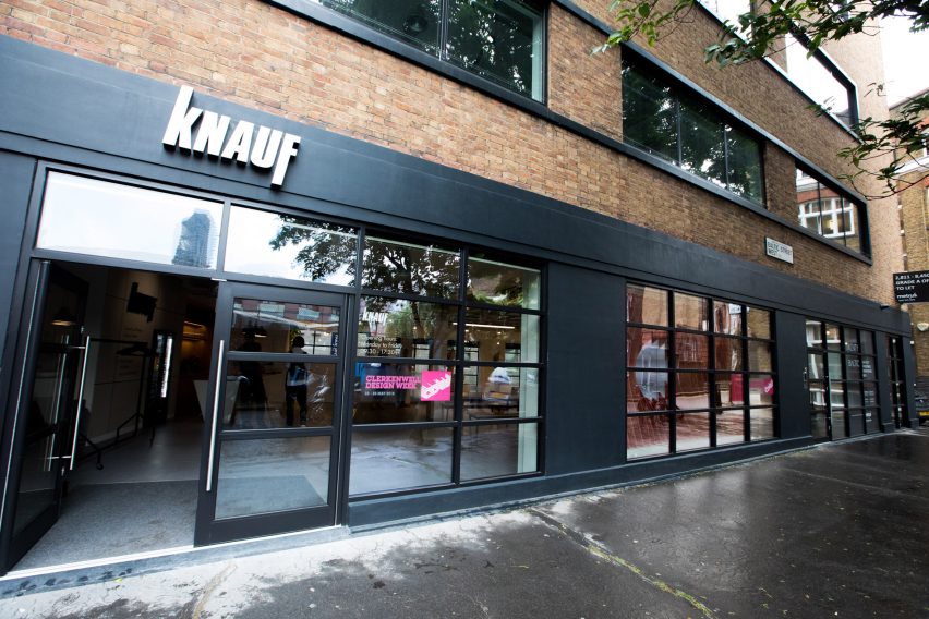 Mailen Design's new showroom for Knauf in Clerkenwelll