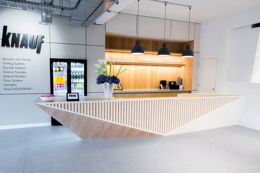 Mailen Design's new showroom for Knauf in Clerkenwelll