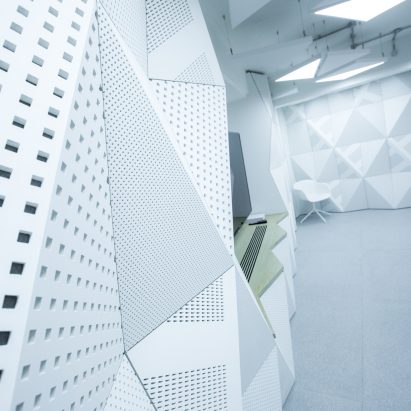 Mailen Design's new showroom for Knauf in Clerkenwelll