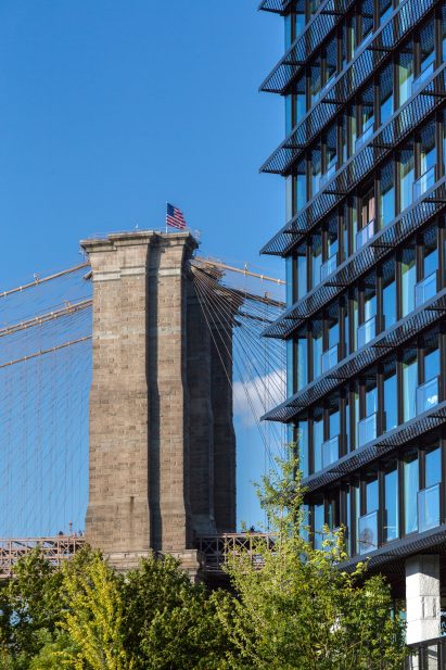 The 1 Hotel Brooklyn Bridge, designed by Marvel Architects, has been nominated in seven categories at the AHEAD Americas Awards 2018