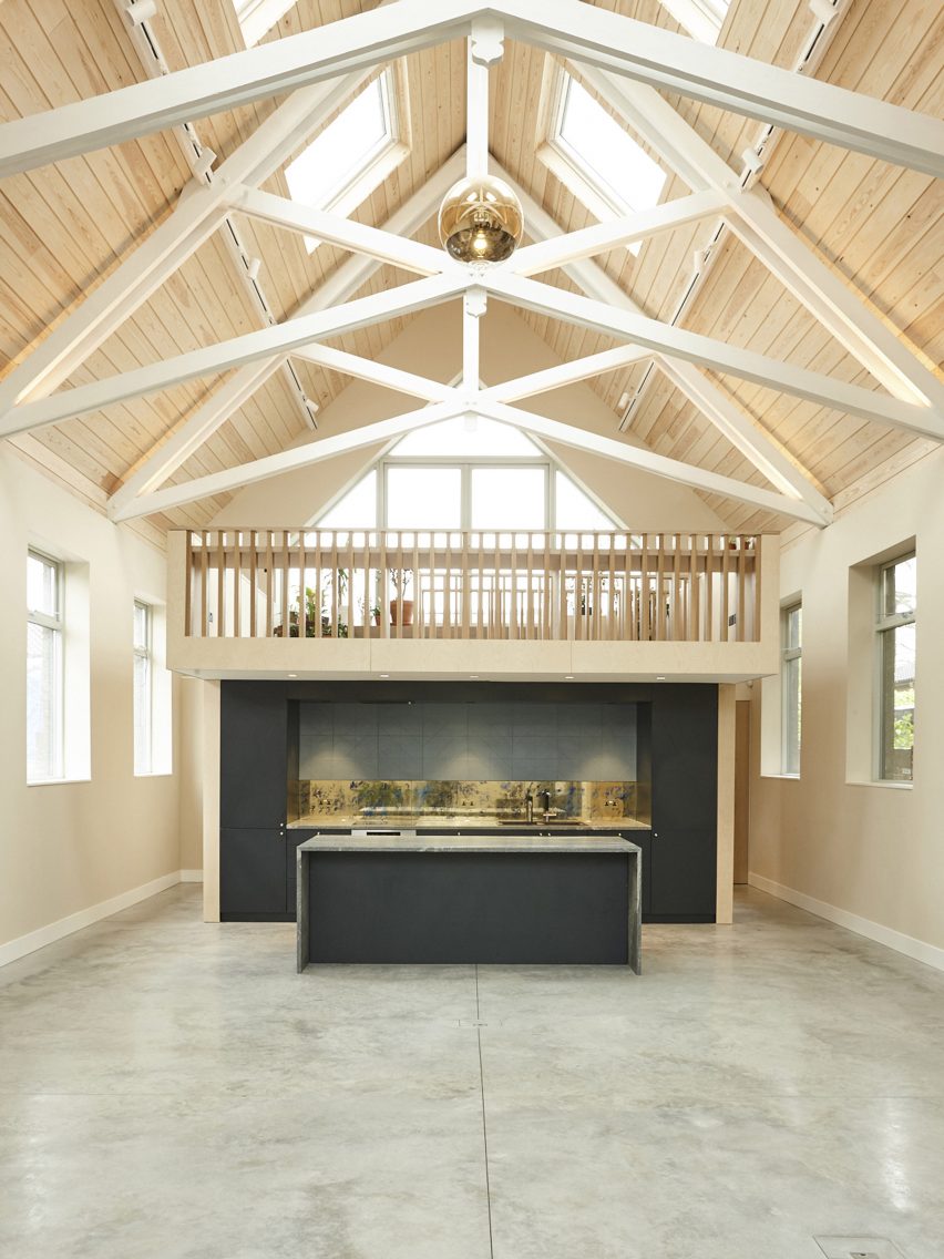 Alex Nikjoo transforms disused chapel into artist's house and studio