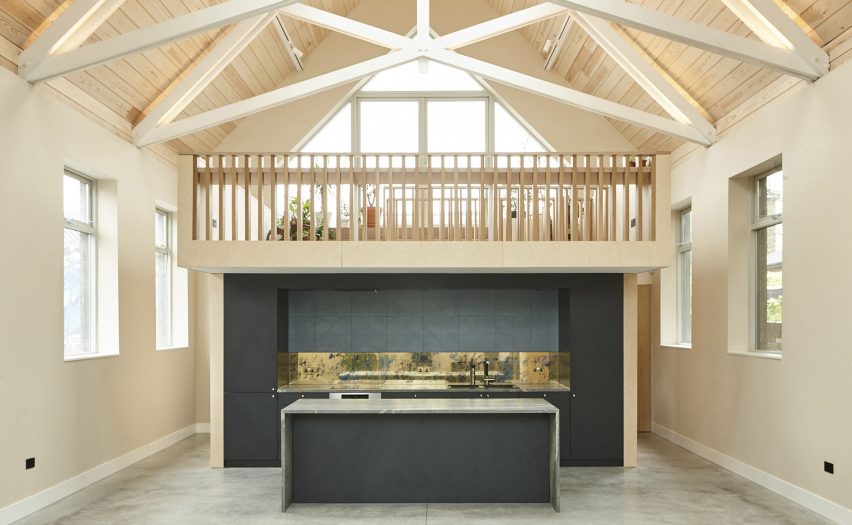 Alex Nikjoo transforms disused chapel into artist's house and studio