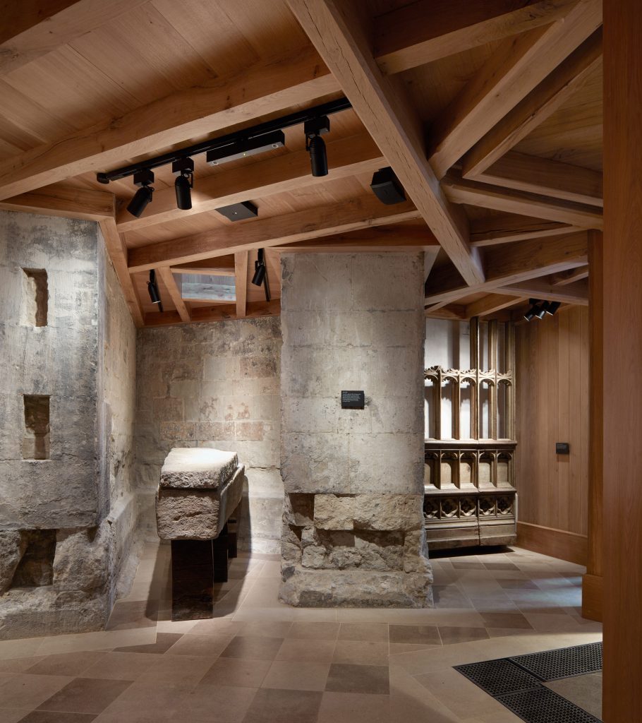Westminster Abbey renovation by Ptolemy Dean Architects