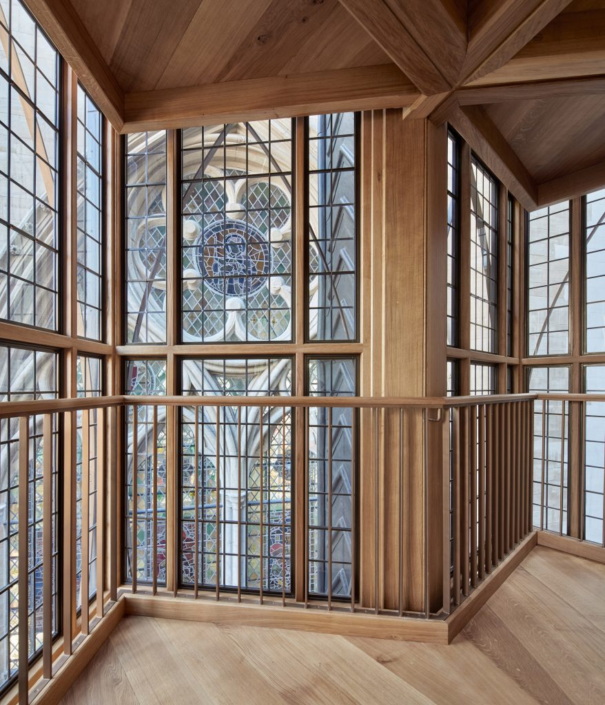 Westminster Abbey renovation by Ptolemy Dean Architects