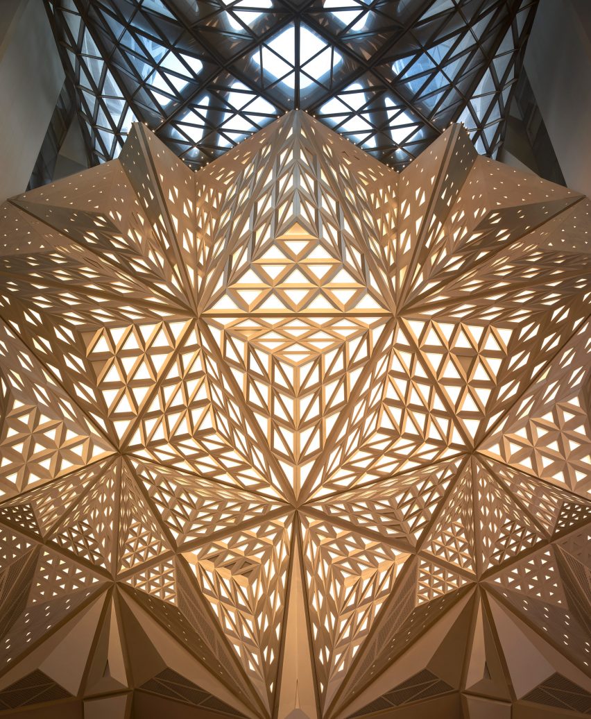 Morpheus hotel by Zaha Hadid Architects, photo by Virgile Simon Bertrand