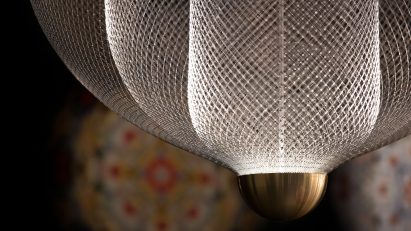 Meshmatics Chandelier by Rick Tegelaar for Moooi