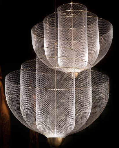 Meshmatics Chandelier by Rick Tegelaar for Moooi